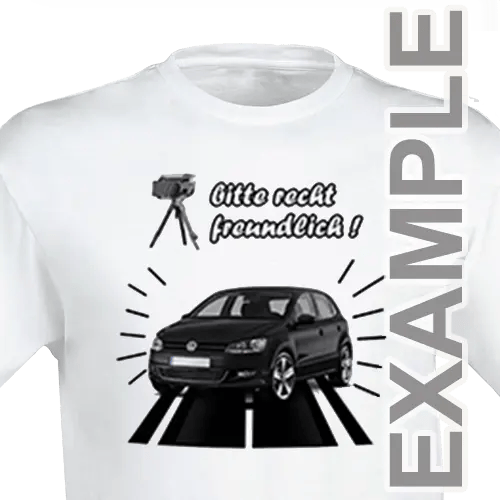 Funny T-shirt With Vehicle