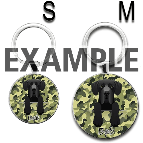 Porte-clés rond individuel