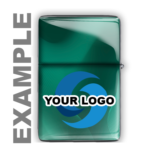 Lighter with logo