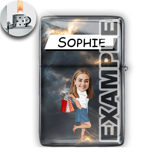 Briquet comique personnalisé loisirs métier