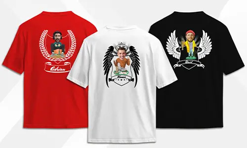 Comic Shield T-Shirt - Personalisiert für dein Hobby oder Beruf