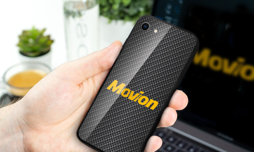 Étui pour téléphone avec logo d'entreprise au design classique