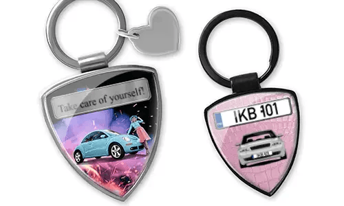 Porte-clés Blason - Cadeau pour ta Petite Amie