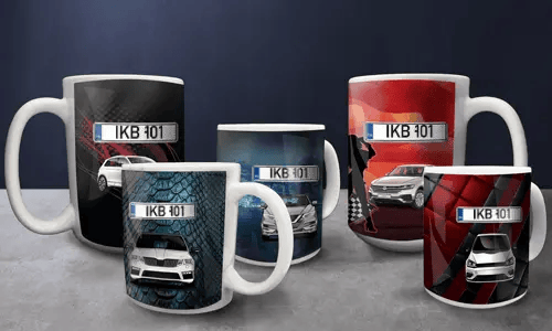 Tazas de automóvil