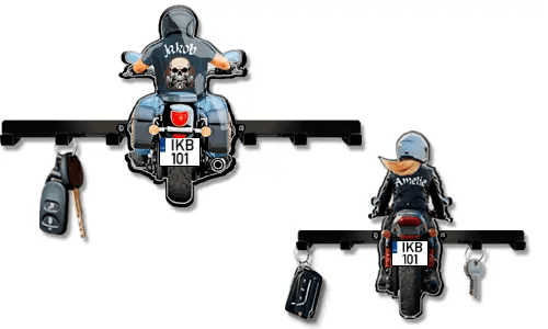 Keyholder-Wall-Motorcycle-Name