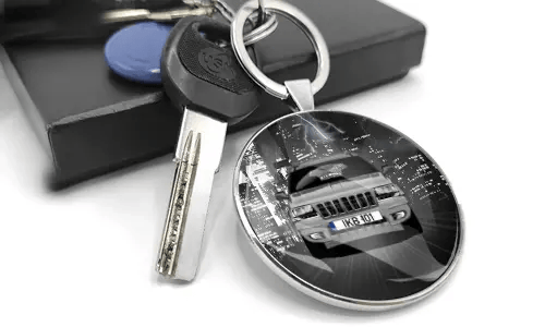 PORTE-CLÉS ROND - PREMIUM XL