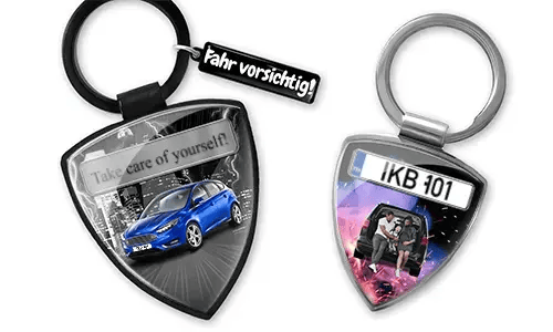 Sleutelhanger schild voor papa