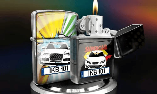 Feuerzeug mit Autokraftstoff