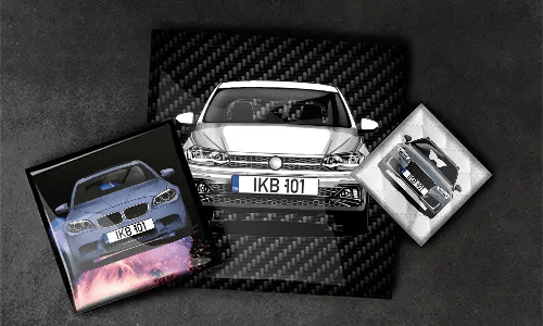 Magnet Kvadratisk Uten Ramme