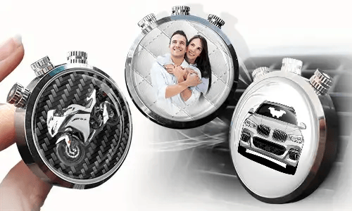 Ambientador de coche para soporte de ventilación