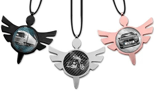 Peiliketju metallienkelillä