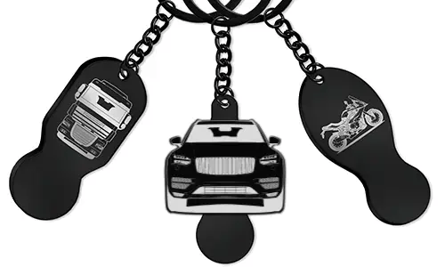 Einkaufschip mit Gravur