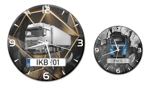 Orologio da parete per amanti dei camion