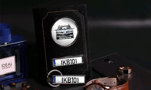 Car documents holder lying Car documents holder lying