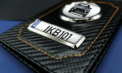 Car documents holder lying Car documents holder lying