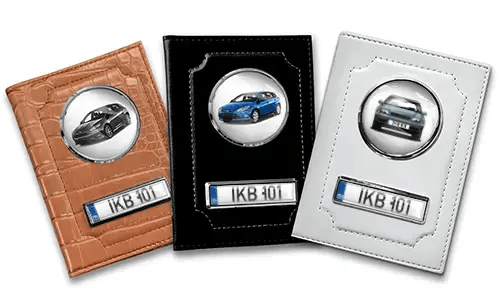Car documents holder lying Car documents holder lying