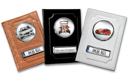 Car documents holder lying Car documents holder lying