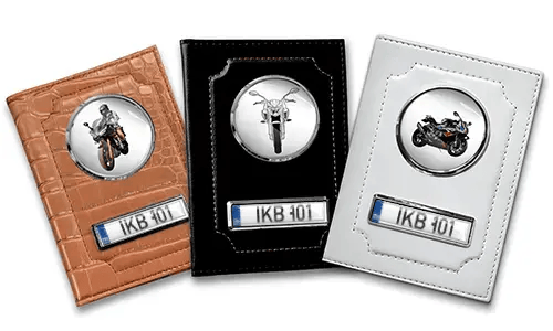 Car documents holder lying Car documents holder lying