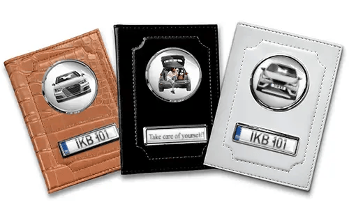 Car documents holder lying Car documents holder lying