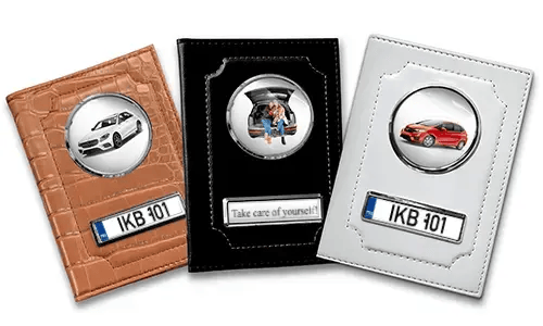 Car documents holder lying Car documents holder lying