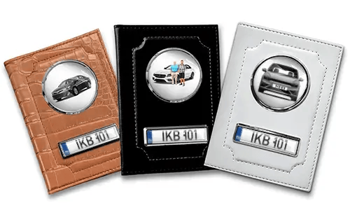 Car documents holder lying Car documents holder lying