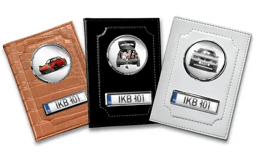 Car documents holder lying Car documents holder lying