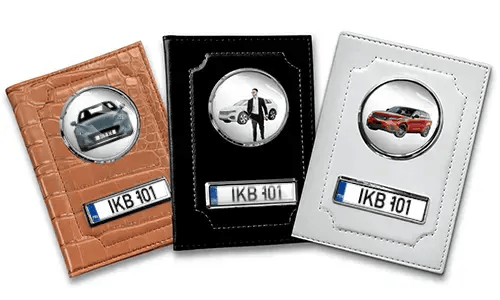 Car documents holder lying Car documents holder lying