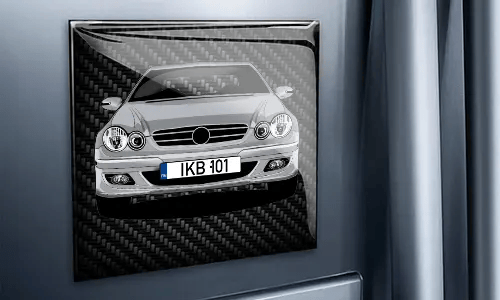 foto magnet mit dem Hund auf dem Wand personalisierte magnete