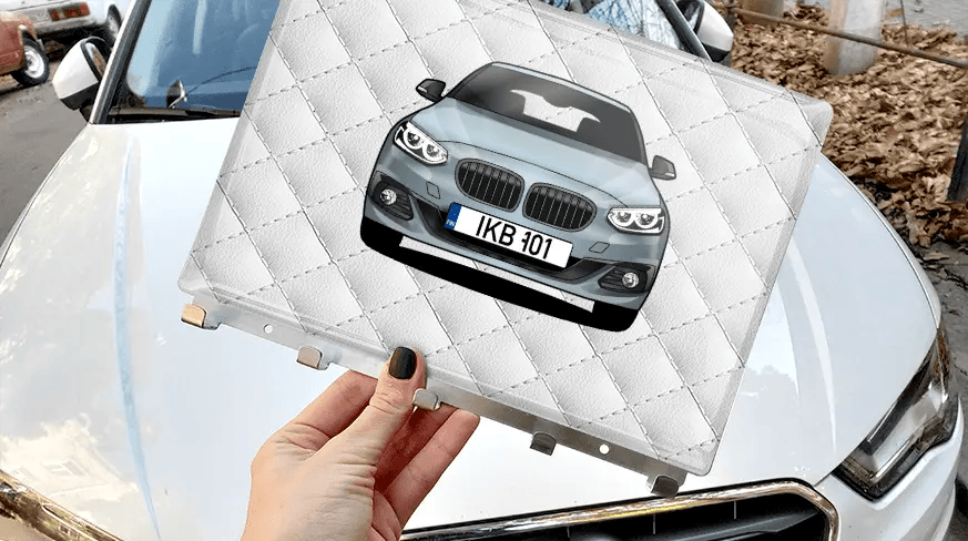 Keyholder-wall Quadrangular Epoxy